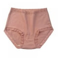 thumbnail image 1 of Xmarks Women's Cotton Underwear, High Waist Full Coverage Briefs Soft Stretch Ladies Panties Underwear, 1 of 7