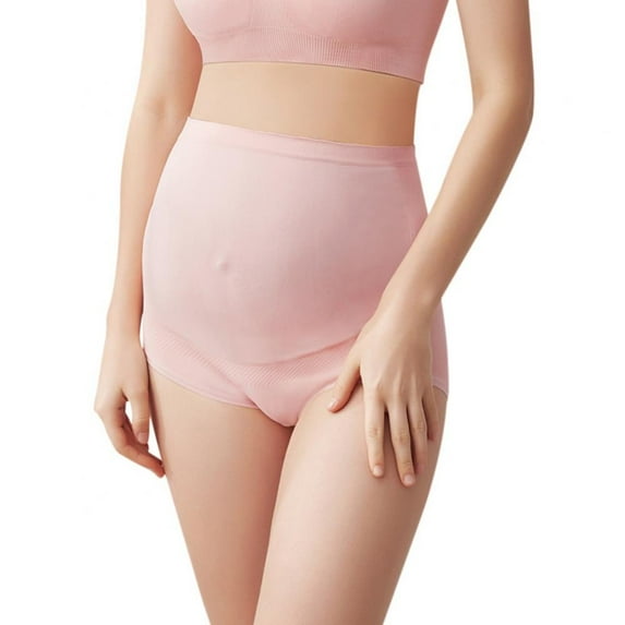 Xmarks Women's Over The Bump Maternity Panties High Waist Full Coverage Pregnancy Underwear 88-258.5LBS