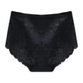 thumbnail image 1 of Xmarks Women's Plus Size Underwear, Ladies Sexy Lace High Waisted Panties, Soft Full Breathable Briefs For Women, 1 of 6
