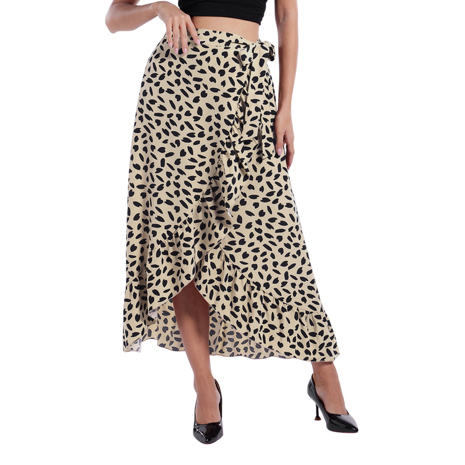 BOHO TOP & SPLIT THIGH SKIRT