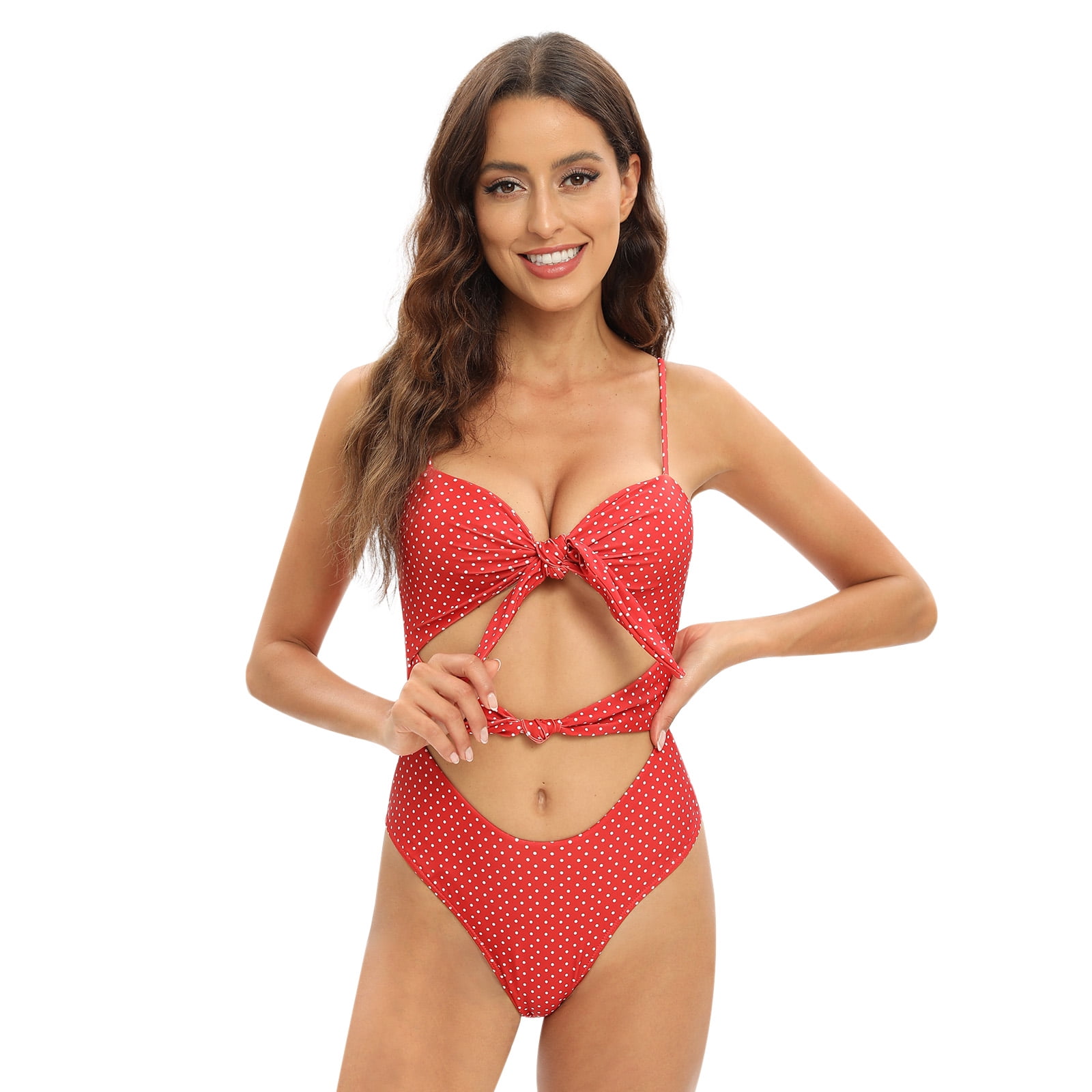 Tie front one hotsell piece bathing suit