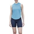 thumbnail image 1 of Xmarks Womens Workout Hooded   Tank Top Yoga Running Quick Dry  Sleeveless Hoodie Casual Athletic Gym Exercise Shirts Blue M, 1 of 7