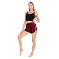 thumbnail image 1 of Xmarks Yoga Short Pants Sports Shorts Gym Dance Workout Shorts Dolphin Running Athletic Shorts for Women, 1 of 7