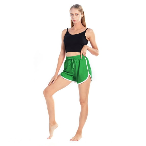 Xmarks Yoga Short Pants Sports Shorts Gym Dance Workout Shorts Dolphin Running Athletic Shorts for Women