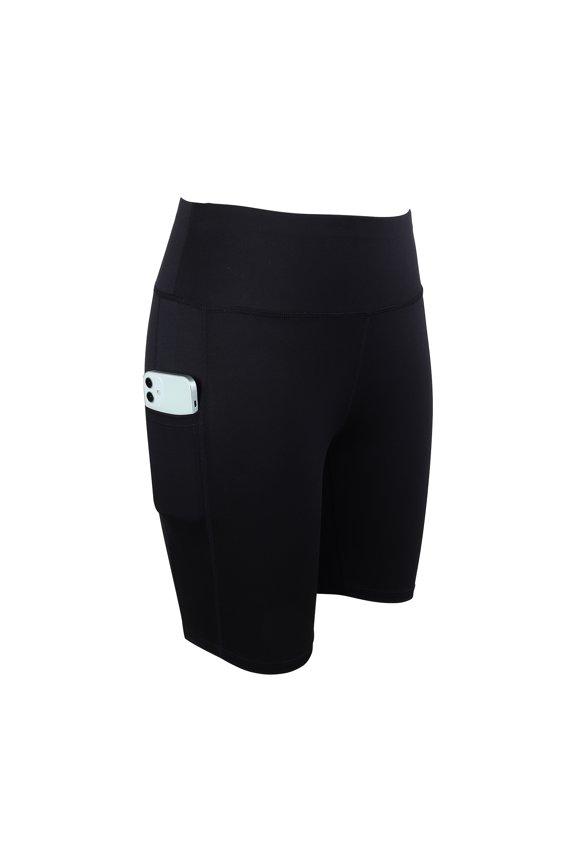 Yoga Shorts with Pockets for Women, High Waisted Tummy Control Workout Shorts