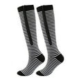 thumbnail image 1 of Xmarks Zipper Compression Socks Men & Women - 1 Pair Of Closed Toe Compression Socks Knee High Gray L, 1 of 5