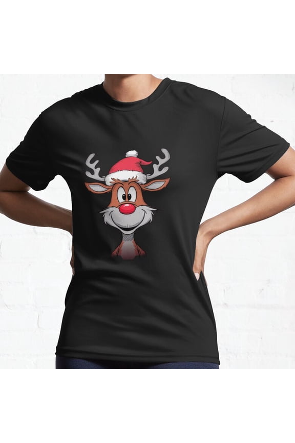 Xmas 3 Active Christmas Holiday Seasonal Apparel Gift Present Unisex T-Shirt, up to Size 5XL