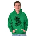 thumbnail image 1 of Xmas Bah Humbug Christmas Scrooge Unisex Plus Fleece Graphic Hoodie Brisco Brands 2X, 1 of 3