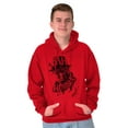 thumbnail image 1 of Xmas Bah Humbug Christmas Scrooge Unisex Plus Fleece Graphic Hoodie Brisco Brands 2X, 1 of 5