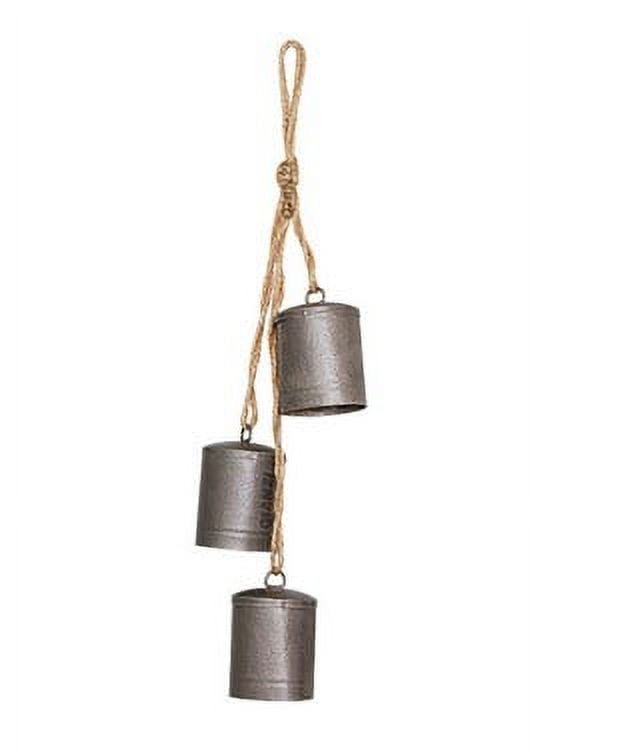 Xmas Bell Hanging Ornament 1 Set Harmony Cow Bells Christmas Vintage