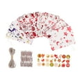 thumbnail image 1 of Xmas Candy Bag Advent Calendar Bags Candy Sacks Advent Calendar Candy Gift Bag for Door Xmas Wall Decor Light Gray Small, 1 of 9