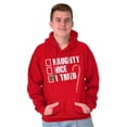 thumbnail image 1 of Xmas Checklist Naughty Nice Tried Hoodie Sweatshirt Women Men Brisco Brands X, 1 of 6