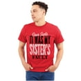 thumbnail image 1 of Xmas Dear Santa Its My Sister's Fault Men's Graphic T Shirt Tees Brisco Brands M, 1 of 6