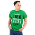 thumbnail image 1 of Xmas Dear Santa Its My Sister's Fault Men's Graphic T Shirt Tees Brisco Brands S, 1 of 6