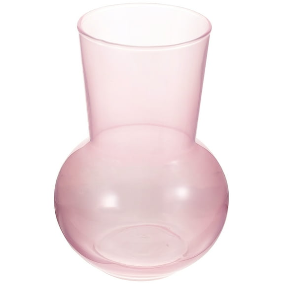 Xmas Decor Kitchen Decore Glass Vase Office Decorative Storage Flowers Pink