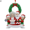 thumbnail image 1 of Xmas Hanging Ornament Personalized Wide Application Resin Family Name Writing DIY Christmas Hanging Decorating for Home, 1 of 8