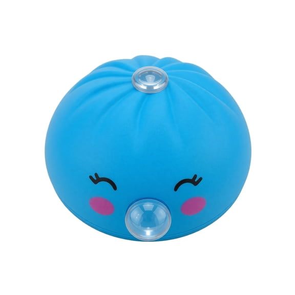 Xmas Holiday Colorful Bun‑Shaped Fidget Toy, Interactive Bubble‑Expanding Squishy Toy, Cute Simulation Food Vent Toy, Cartoon Figurine for Desktop Decor & Holiday Goodie Bag Fillers