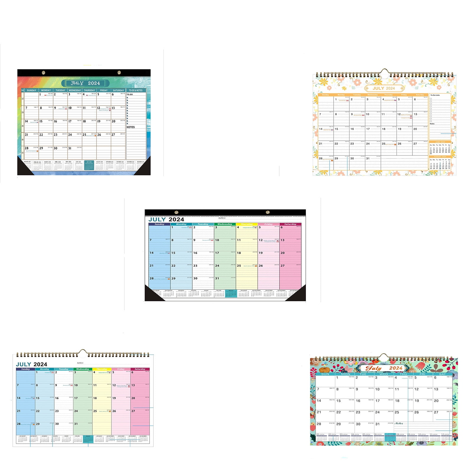 Xmas Household 20242025 Wall Calendar 20242025 Calendar, 18 Months