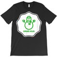 thumbnail image 1 of Xmas Hug a Snowman in a Snowball Themed Funny Christmas Holiday Graphic G33082 Unisex T-Shirt, Up to Size 5XL, 1 of 2