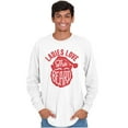 thumbnail image 1 of Xmas Ladies Love The Beard Santa Men's Long Sleeve Tee T Shirt Brisco Brands M, 1 of 6