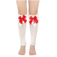 thumbnail image 1 of Xmas Leg Warmers for Women Fuzzy Winter Christmas Leg Warmer Fur Cuffs for Dance Christmas Cosplay Costume Party, 1 of 4