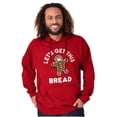 thumbnail image 1 of Xmas Let's Get this Bread Gingerbread Hoodie Sweatshirt Women Men Brisco Brands 5X, 1 of 6