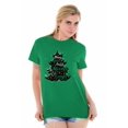 thumbnail image 1 of Xmas May Your Days Be Merry Bright Women's Graphic T Shirt Tees Brisco Brands M, 1 of 6