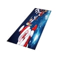 thumbnail image 1 of Xmas Non-Slip Carpet Long Strip Flannel Floor Mats Home Living Room Kitchen Sofa Carpet Door Mat, 1 of 6