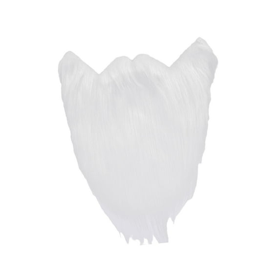 Xmas Santa Claus Beard Christmas Mustaches for Teens Adult Kids Fancy Dress White