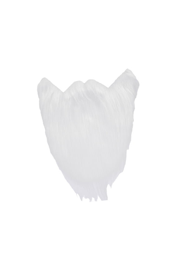 Xmas Santa Claus Beard Christmas Mustaches for Teens Adult Kids Fancy Dress White