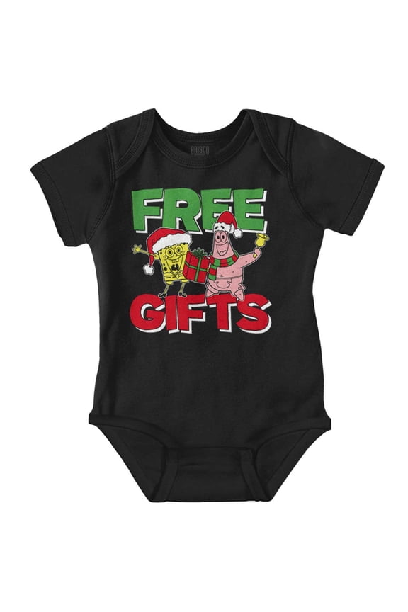 Xmas TMNT Merry Christmas Cartoon Romper Boys or Girls Infant Baby Brisco Brands 12M