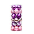 thumbnail image 1 of Xmas Tree Decorations 24ct Christmas Balls Ornaments - Shatterproof Large Hanging Ball Decorative Xmas Balls for Holiday Wedding Party Xmas Tree Decoration(2.36"/60mm, Purple), 1 of 3