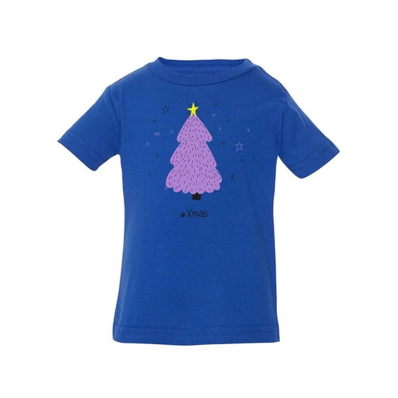Xmas Tree T-Shirt Infant -Image by Shutterstock, 12 Months