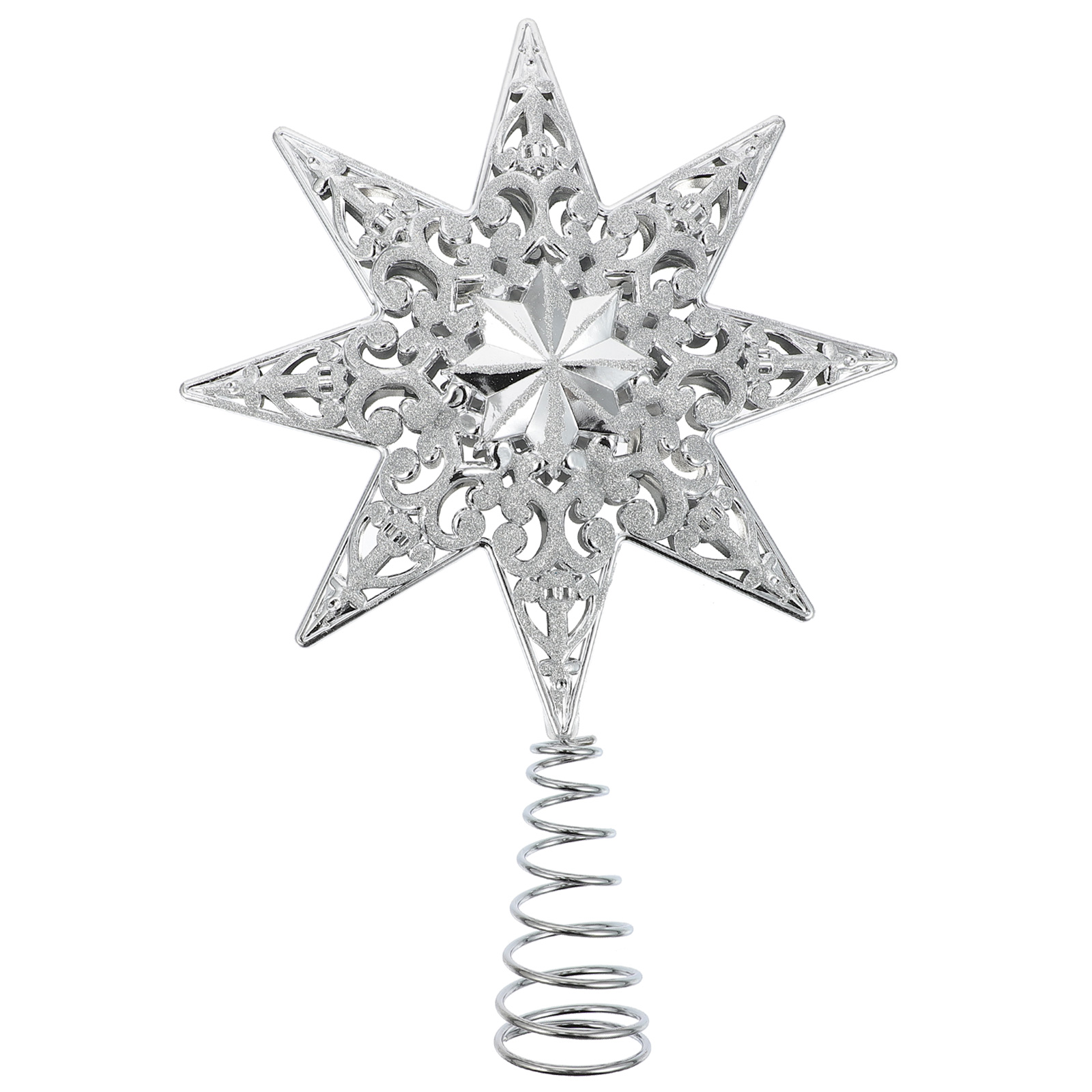 Xmas tree topper 1pc Christmas Tree Star Topper Christmas Tree Ornament