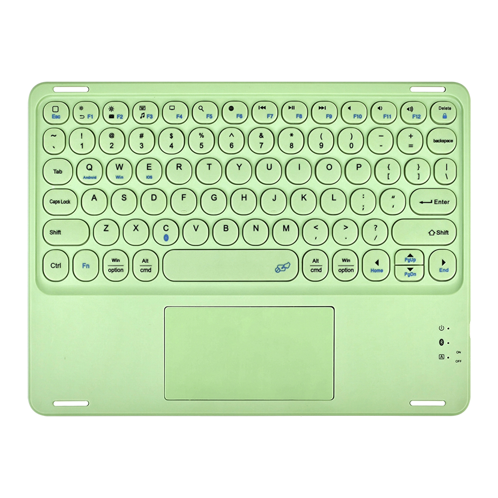 Xmch Bluetooth Wireless Keyboard Rechargeable Black 10 Inch Keyboard