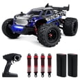 thumbnail image 1 of WOWEHICLE 1:14 RC Cars, 40+ KM/H Fast RC Monster Truck Remote Control Car with Metal Drivetrain, 4WD All-Terrain, 2 Batteries, RC Toy Car Gift for Kids, Teens & Adults, 1 of 9