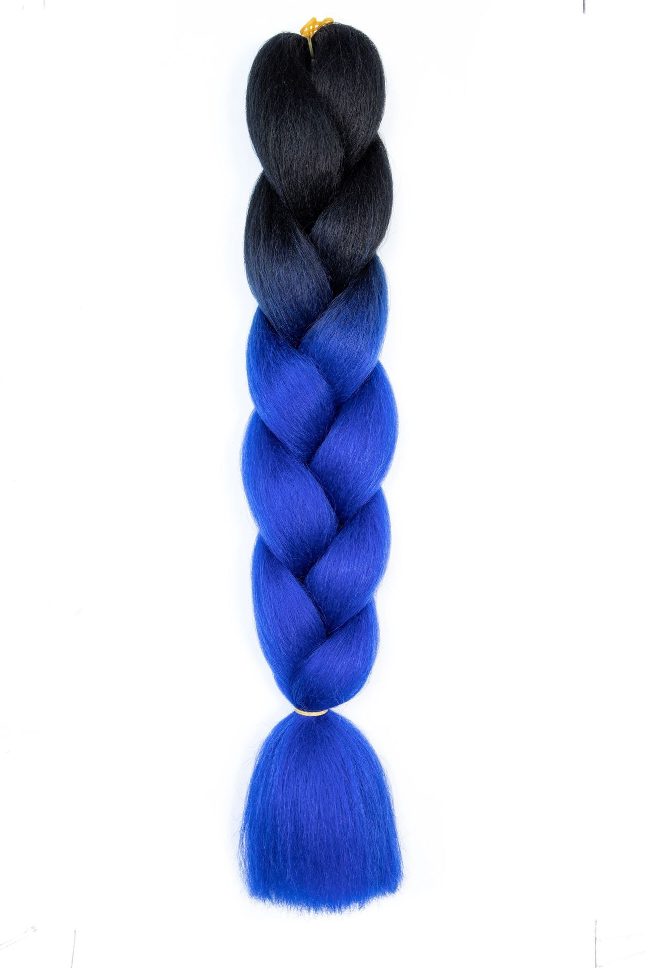 XmhyTop 10 Pack High-Temperature Jumbo Braiding Hair, Braids & Hair Extensions for Women, 24in，Black to Dark Blue