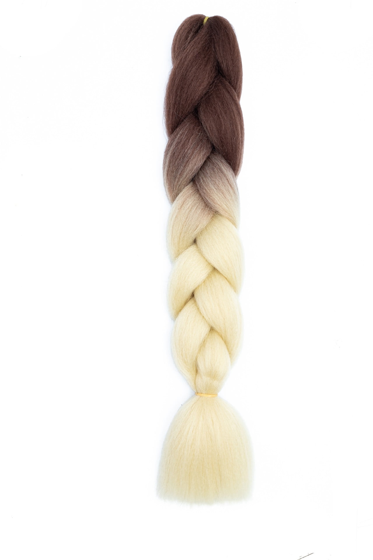 XmhyTop 10 Pack High-Temperature Jumbo Braiding Hair, Braids & Hair Extensions for Women, 24in，Brown to Blonde