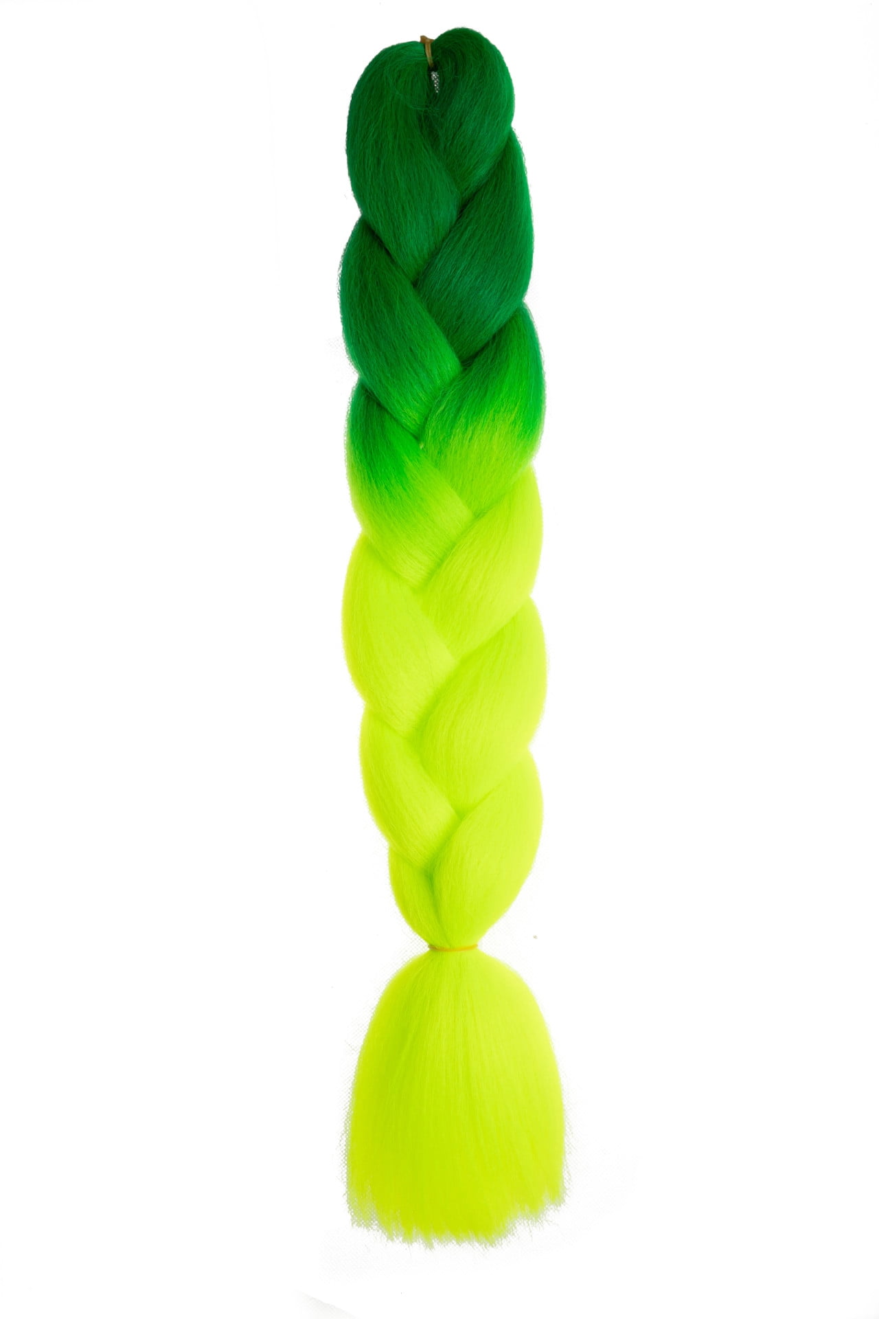 XmhyTop 10 Pack High-Temperature Jumbo Braiding Hair, Braids & Hair Extensions for Women, 24in，Dark Green to green