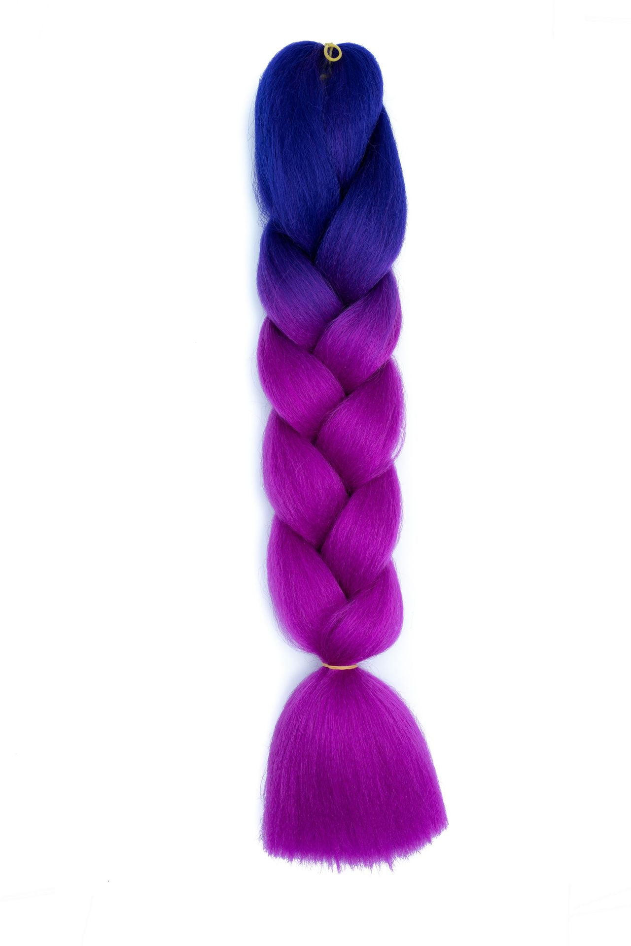 XmhyTop 10 Pack High-Temperature Jumbo Braiding Hair, Braids & Hair Extensions for Women, 24in，Dark Purple to Purple