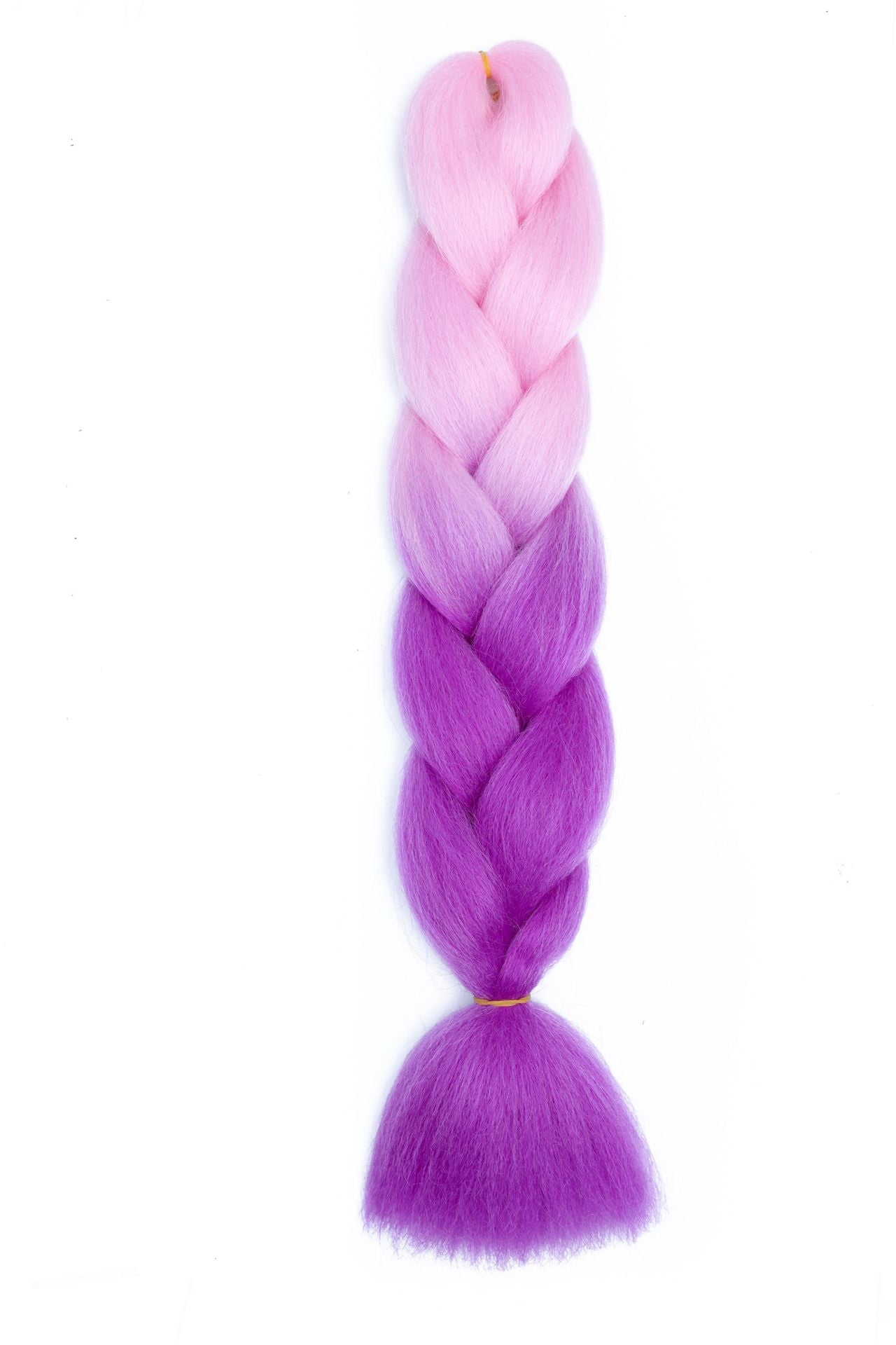XmhyTop 10 Pack High-Temperature Jumbo Braiding Hair, Braids & Hair Extensions for Women, 24in，Pink to Purple