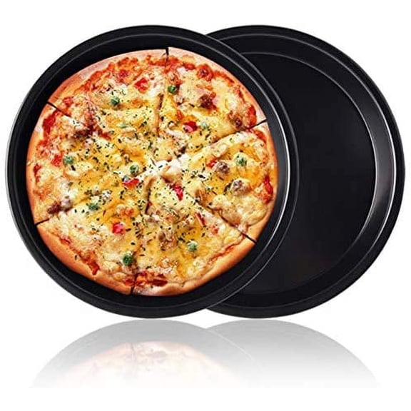 XmhyTop 10" Pizza Pan Professional Premium Deep Dish Non-Stick Bakeware, 10-Inch