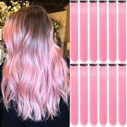 Clip In Extensions in Hair Accessories | Pink - Walmart.com display picture 3
