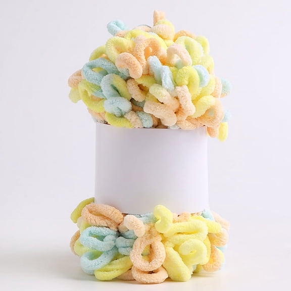 XmhyTop 200g Wool Finger Loop Thread Hand Knitted Scarf Wool Ball Coarse Wool Knitting DIY Hand Pillow and BlanketG