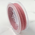 thumbnail image 1 of XmhyTop 2mm Dragon Scale Rope Cotton Rope,Woven Cotton Rope String for DIY Handmade Ropes, Beaded Ropes, Tassels, Knitted Knot Bracelets and Pendant Ropes,Dark Pink, 1 of 4
