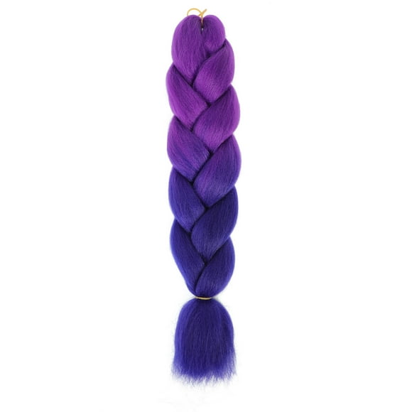 XmhyTop 3-Pack 100g Each 24-Inch Premium Heat-Resistant Synthetic Braiding Hair, Ideal for Twist & Crochet Braids, Women's Hair Extensions M