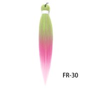 XmhyTop 3PCS 26 Inch Pre-Stretched Synthetic Braiding Hair Extensions, Hot Water Setting for Durable, Easy-Style Looks, FR-S