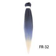 XmhyTop 3PCS 26 Inch Pre-Stretched Synthetic Braiding Hair Extensions, Hot Water Setting for Durable, Easy-Style Looks, FR-U