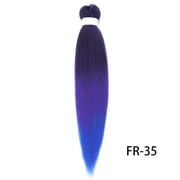 XmhyTop 3PCS 26 Inch Pre-Stretched Synthetic Braiding Hair Extensions, Hot Water Setting for Durable, Easy-Style Looks, FR-X