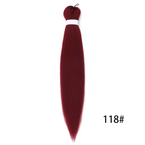 XmhyTop 3PCS 26 Inch Pre-Stretched Synthetic Braiding Hair, Knotless Twist Extensions with Vibrant Colored Options for Easy Styling, Dark Brown